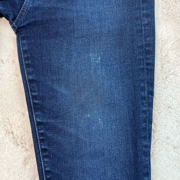 AG Adriano Goldschmied Jeans Womens Size 25R Mari High Rise Slim Straight Dark - Picture 5 of 11